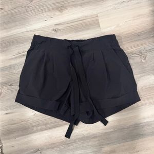 Black Lululemon everyday short